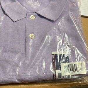 George Men's Lavender Polo Shirt